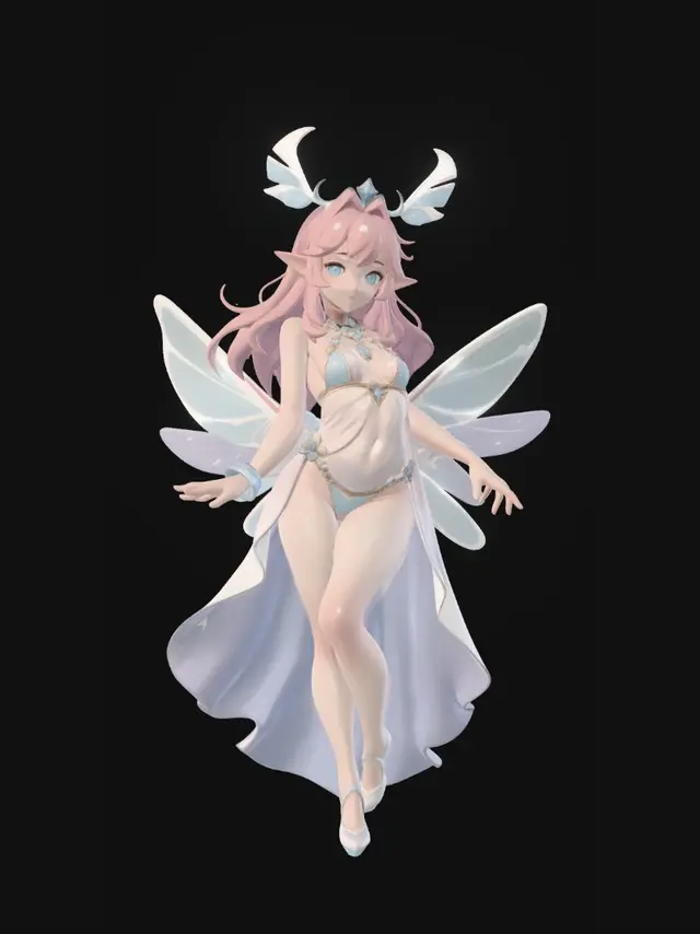 3D model for Pastel Dawn Fairy