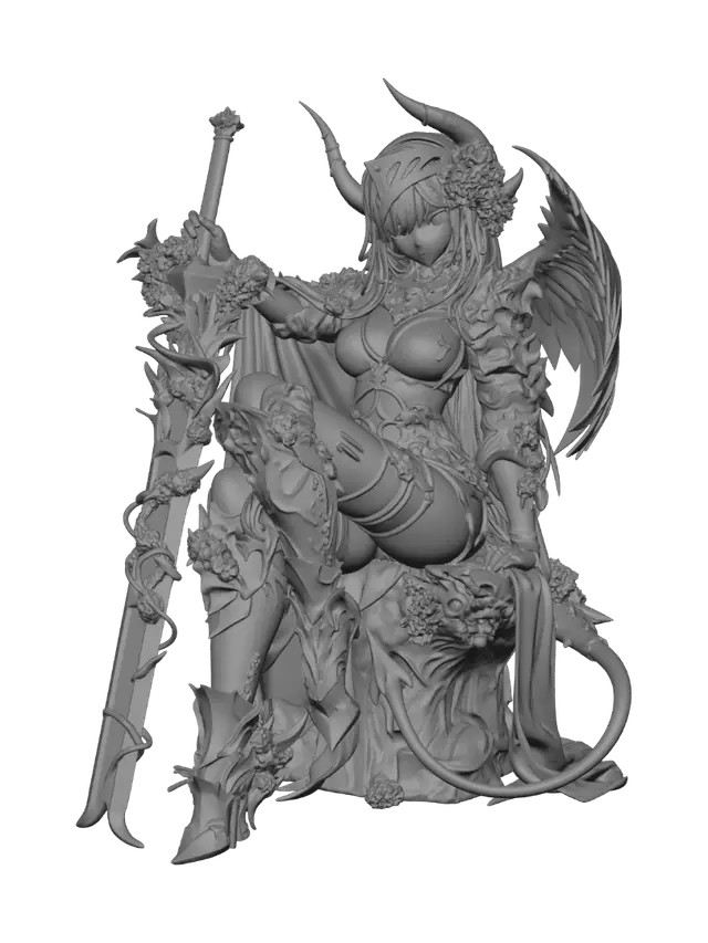 3D model for Abyssal Lilac Empress