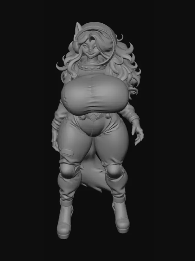 3D model for Cosmic Vixen in a Space Suit