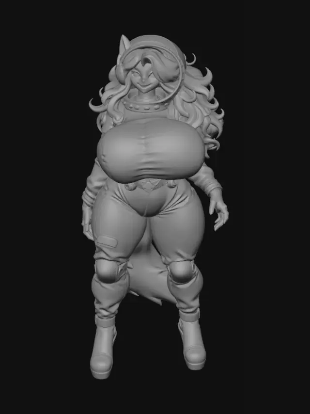 3D model for Cosmic Vixen in a Space Suit