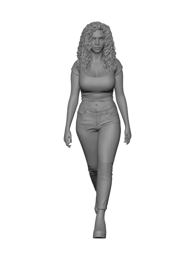 3D model for Red-Headed Confidence