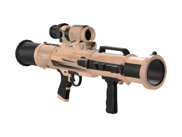 3D model for Desert Tactical Rifle with Scope