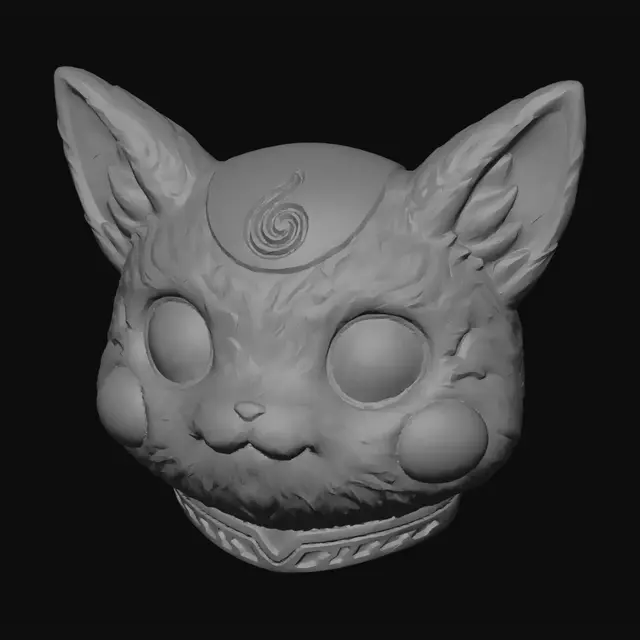 3D model for Gilded Pikachu