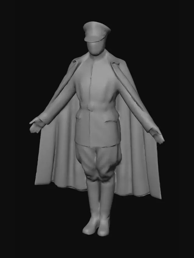 3D model for Midnight Sentinel