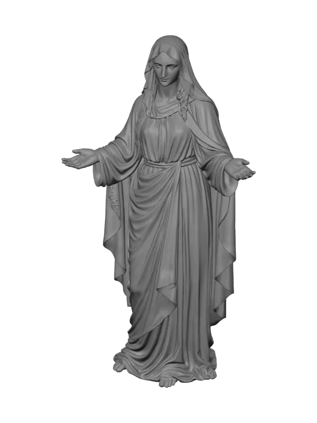 3D model for Virgin Mary
