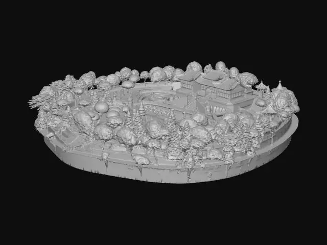 3D model for 이화원 십칠공교 미니어처
