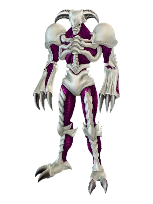 evokate skull - Waifu 3D model, vytvořený pomocí AI