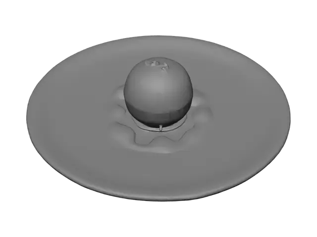 3D model for Gilded Chocolate Truffle