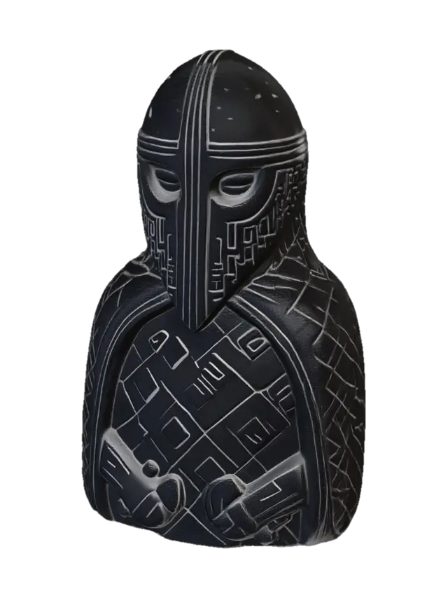 ATTACKER HNEFATFL - Tactics 3D model, vytvořený pomocí AI