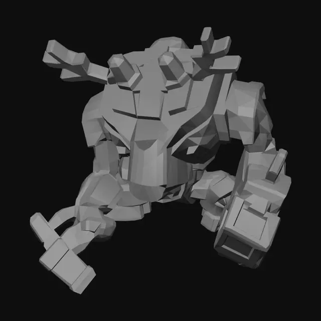 3D model for High Chieftain Engine