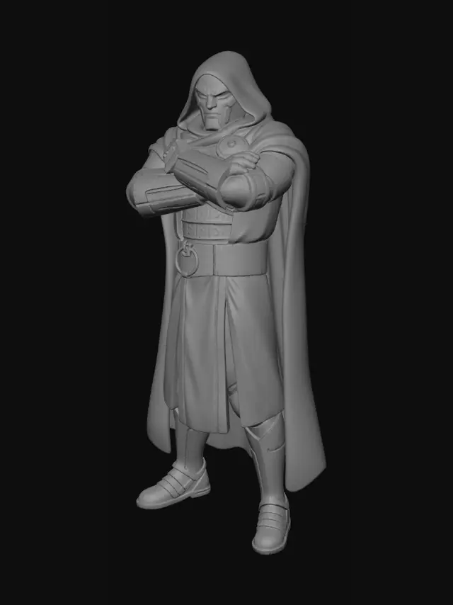 3D model for Emerald Doom