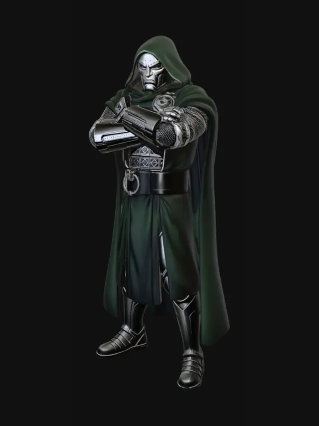3D model for Emerald Doom