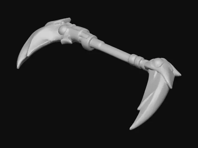 3D model for Crimson Twin-Blade Pickaxe