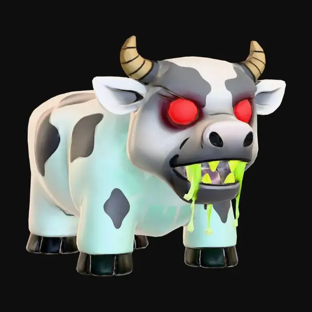 3D model for Infernal Bull