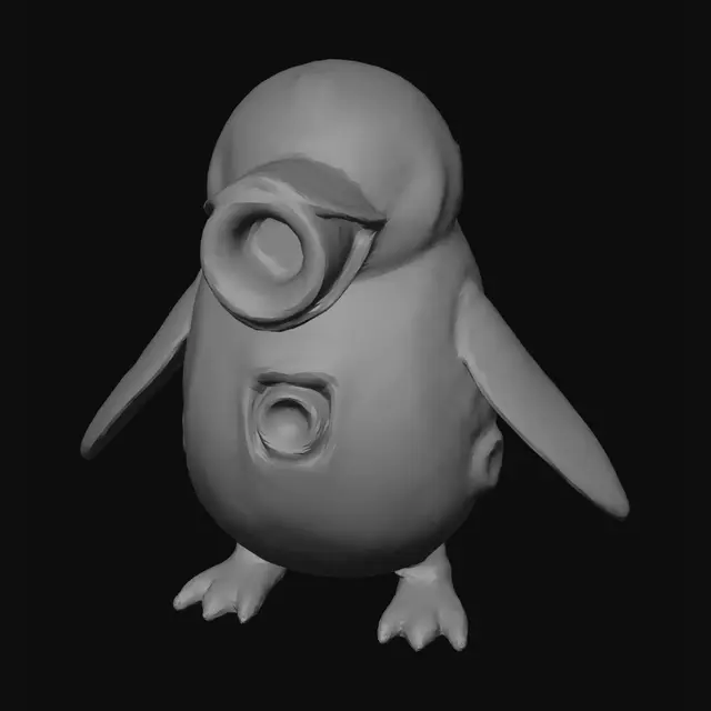 3D model for Lumi Pingo: The Projector Penguin