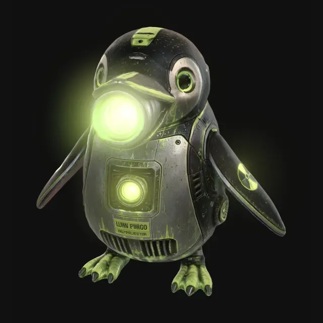 3D model for Lumi Pingo: The Projector Penguin