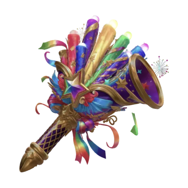 3D model for Rainbow Fireworks Wand