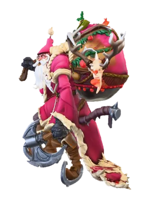 3D model for evil santa