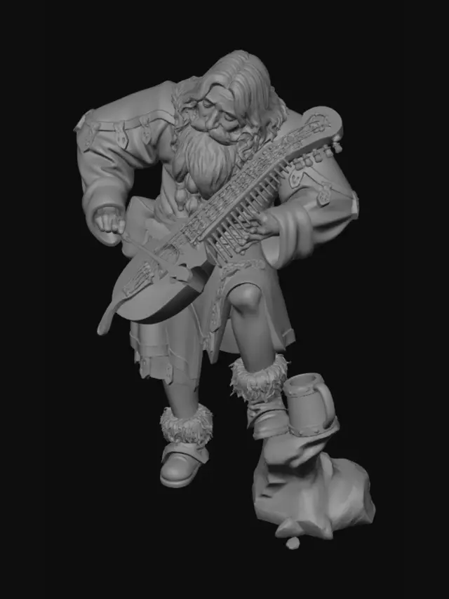 3D model for Mountain Minstrel