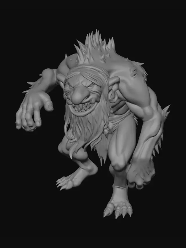 3D model for The Grinning Ogre