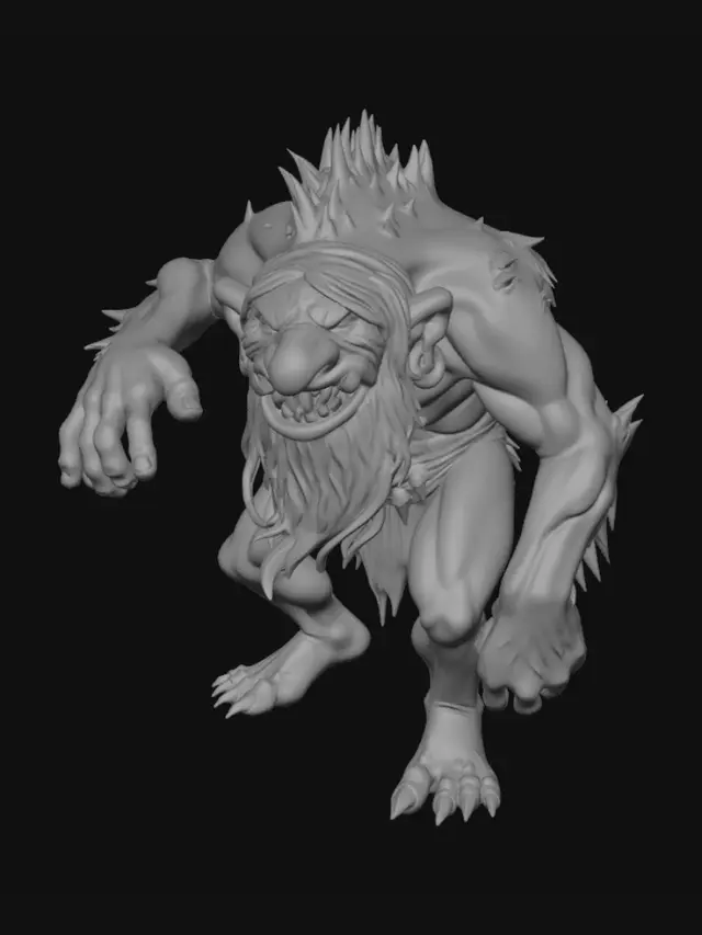 3D model for The Grinning Ogre