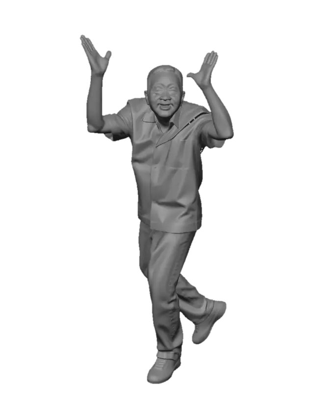3D model for Joyful Gesture