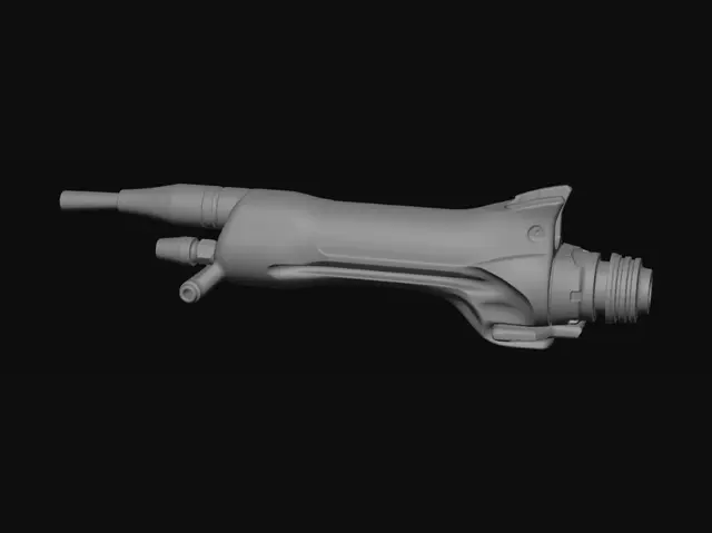 3D model for Blue Grip Pneumatic Drill