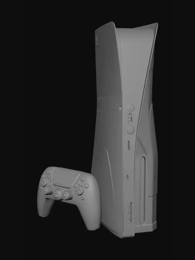 3D model for White Tower with Black Ribbon