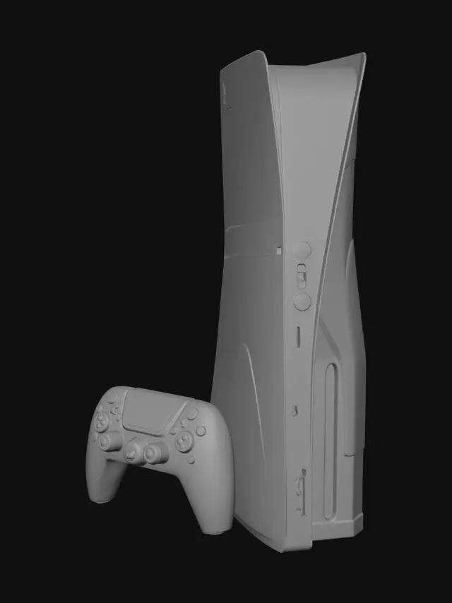 3D model for White Tower with Black Ribbon