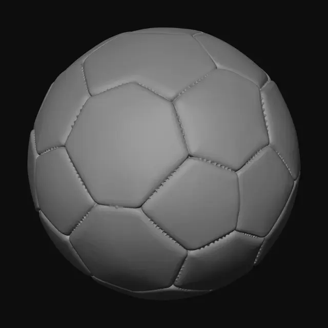 3D model for soccer ball