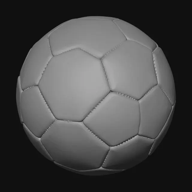 3D model for soccer ball