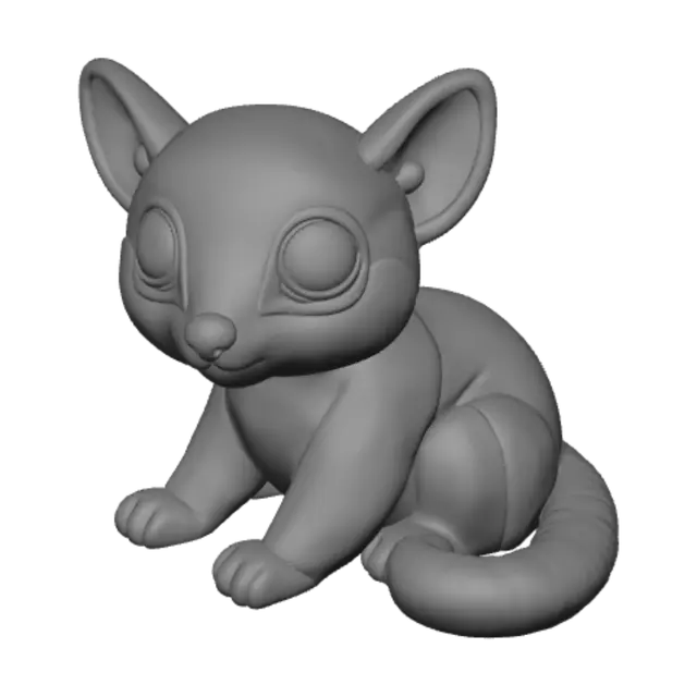 3D model for Sugar Glider Cub