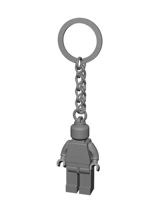 3D model for Low-Poly Key Chain