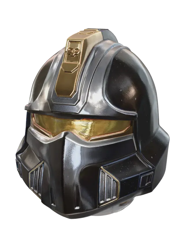 3D model for Stylized Helldiver Helmet