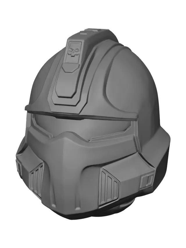 3D model for Stylized Helldiver Helmet