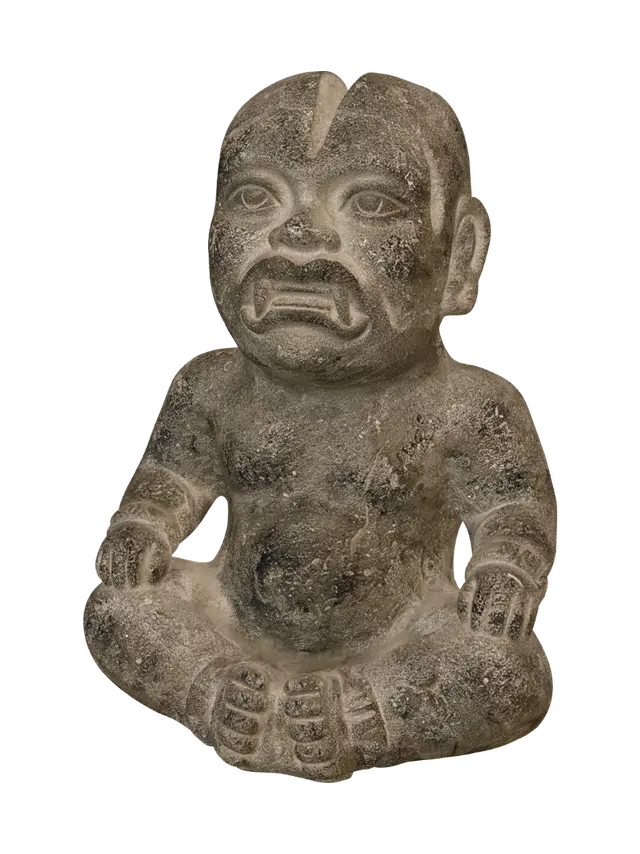 3D model for Seated Stone Idol