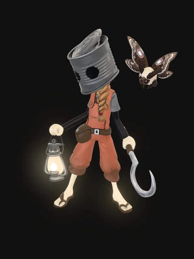3D model for Buckethead Miner