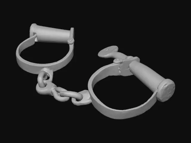 3D model for Antique Shackles