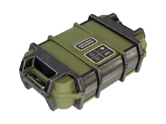 Pelican R40 Case 3D model, vytvořený pomocí AI