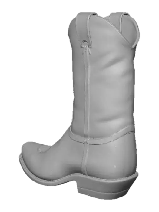 3D model for Rustic Cowboy Boot
