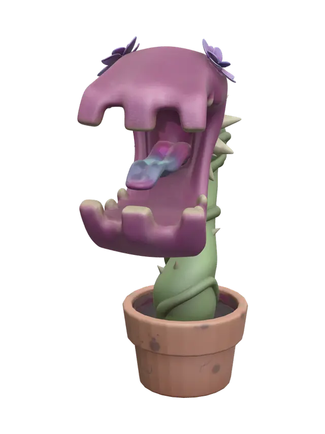Stylized Clash Royale 3D model, vytvořený pomocí AI