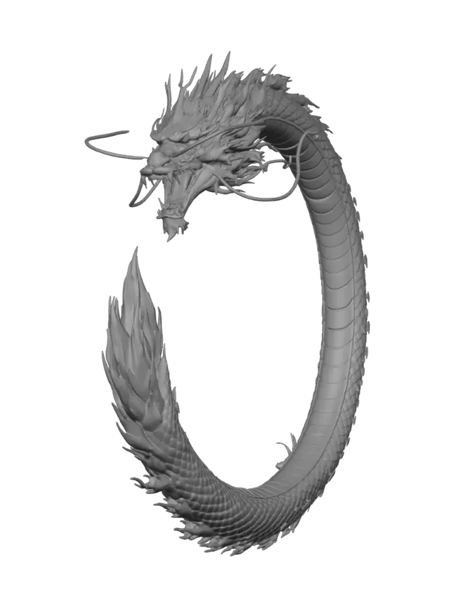 3D model for Dragon Circle