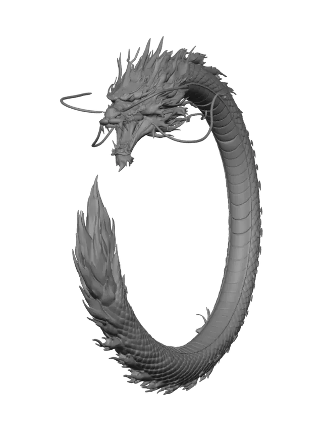 3D model for Dragon Circle