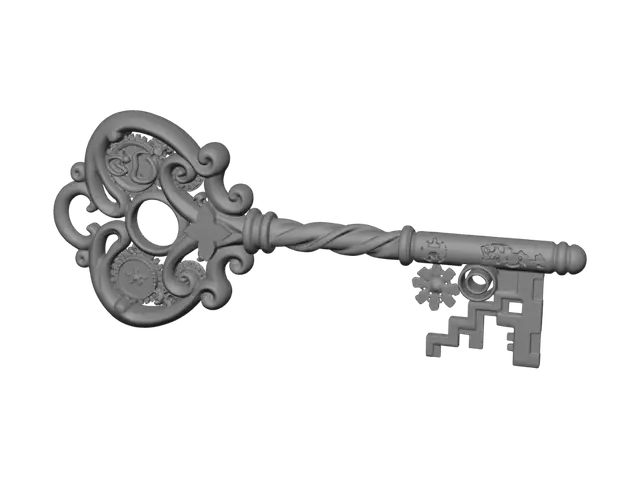 3D model for Clockwork Key