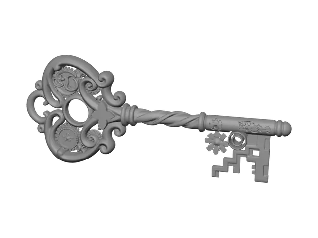 3D model for Clockwork Key