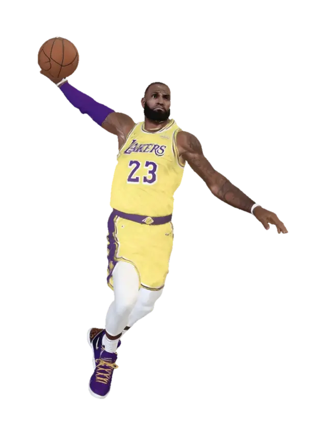 Airborne Lakers Dunk-3D-modell, genererad av AI
