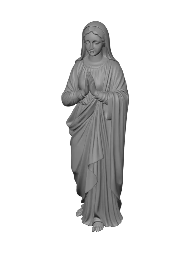 3D model for Our Lady in Prayer