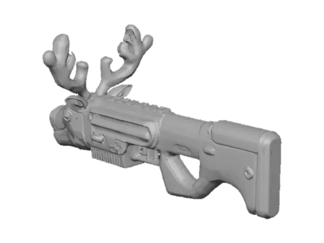 3D model for Reindeer Laser Blaster, #Christmas2025#