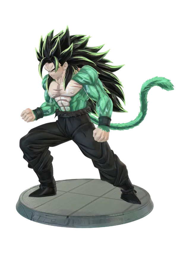 Emerald Ascension 3D model, vytvořený pomocí AI