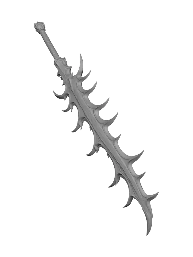 3D model for Ironthorn Blade